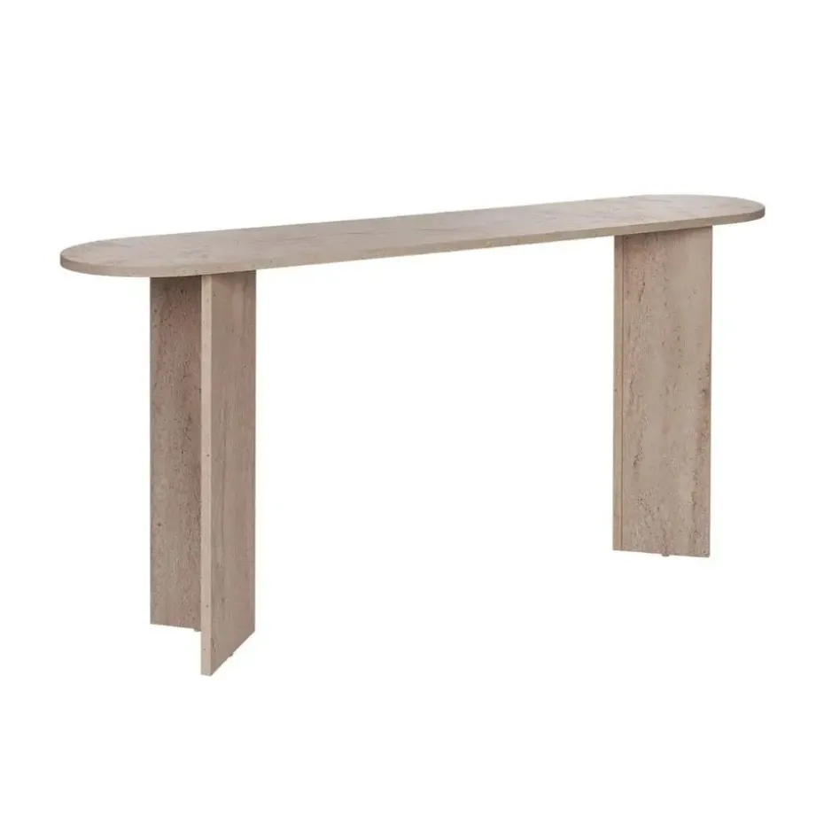 CALICOSY - Sidetable SIRA - Travertijn - 75x150x35 cm