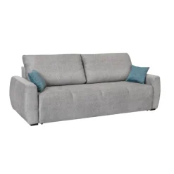 CALICOSY - Slaapbank ALBA - Grijs - 76x246x112 cm