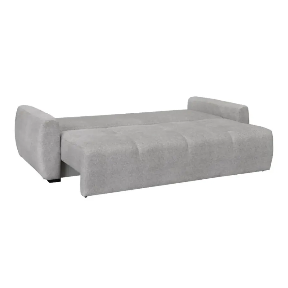 CALICOSY - Slaapbank ALBA - Grijs - 76x246x112 cm