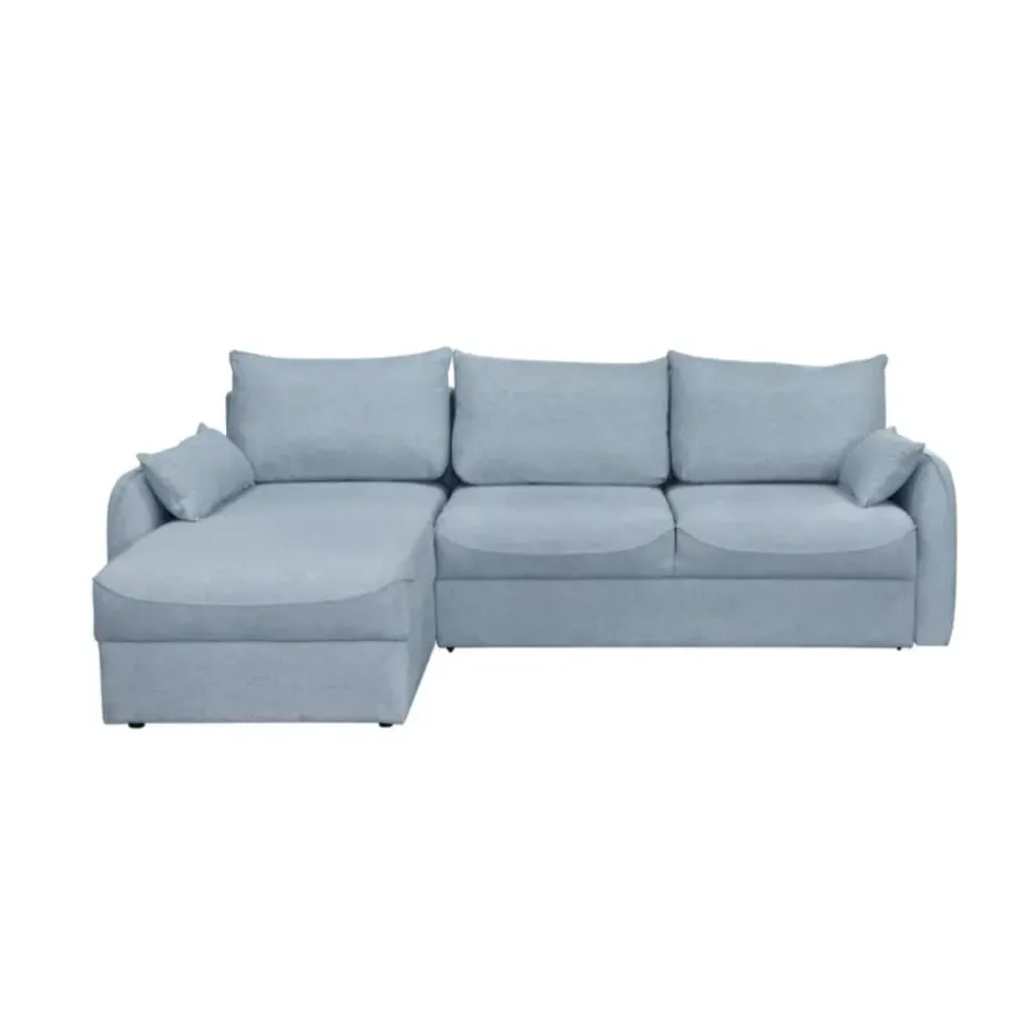 CALICOSY - Slaapbank NAOMI - Blauw - 90x260x175 cm