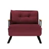 CALICOSY - Slaapfauteuil in stof SANDO - 50x67x41 cm