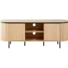CALICOSY - TV-Meubel MALAGA - Licht hout - 55x150x40 cm