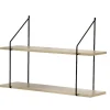 CALICOSY - Wandrek - Hout - 40x60x15 cm
