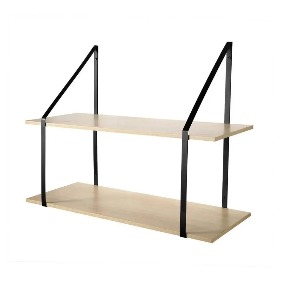 CALICOSY - Wandrek - Licht hout - 60x80x30 cm