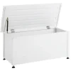CAMPALTO - Kussenbox - Wit - 113 x 50 cm - Aluminium