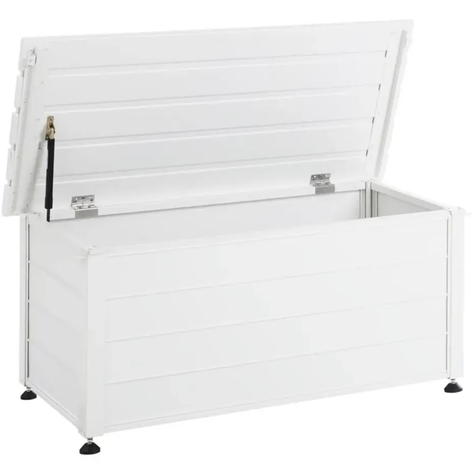 CAMPALTO - Kussenbox - Wit - 113 x 50 cm - Aluminium