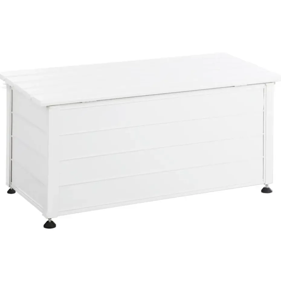 CAMPALTO - Kussenbox - Wit - 113 x 50 cm - Aluminium