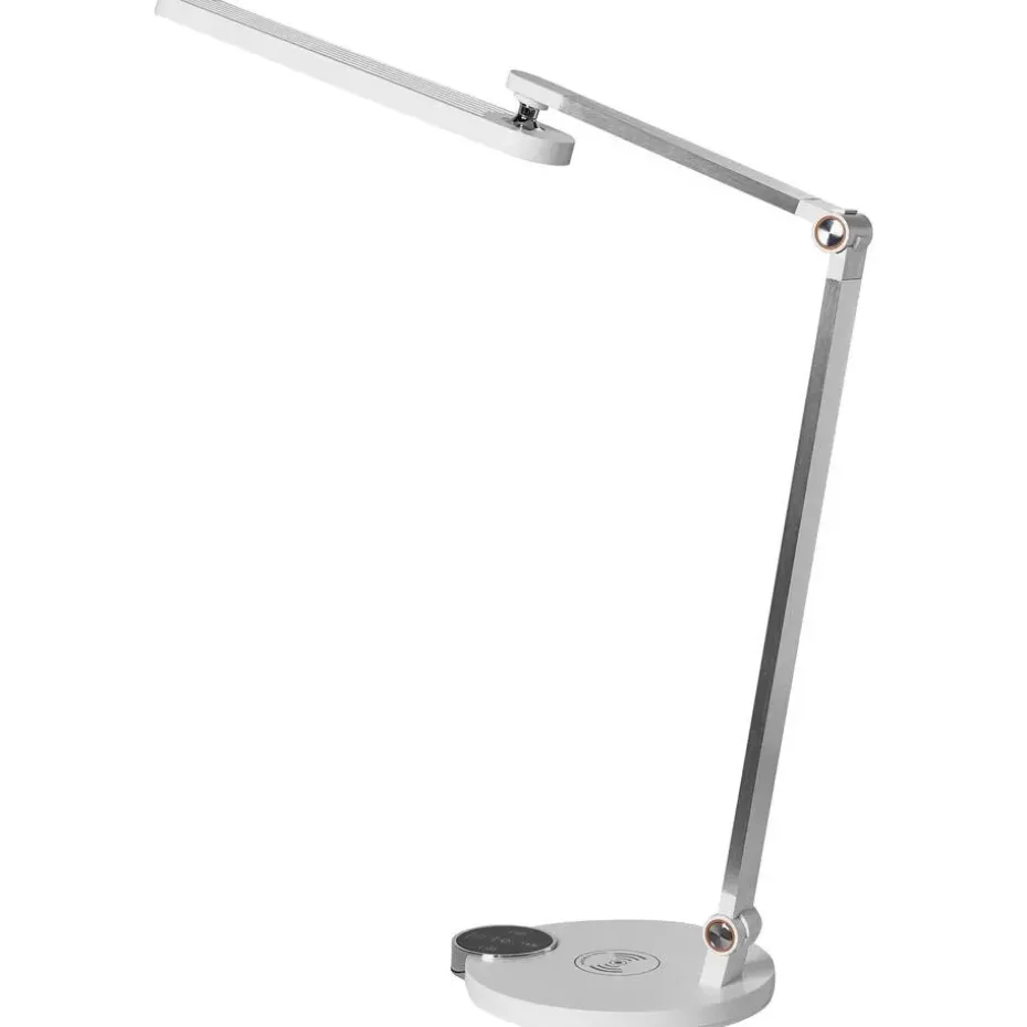 CAROY - Bureaulamp LED - Wit - Synthetisch materiaal