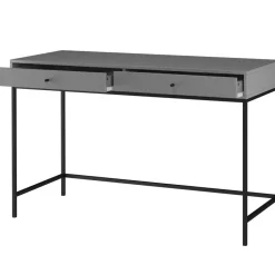 Celine - Bureau met 2 laden in grijs MDF