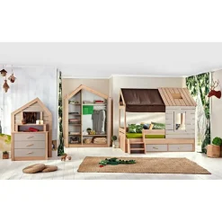 Cento stapelbed bedhuisje kinderkamer 200x90 - 200x100 cm