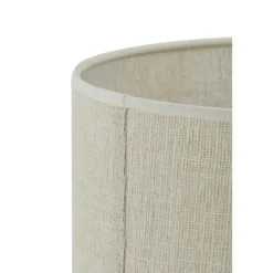 Cilinder Lampenkap Breska - Parel Wit - Ø40x30cm