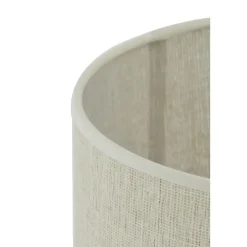 Cilinder Lampenkap Breska - Parel Wit - Ø40x30cm