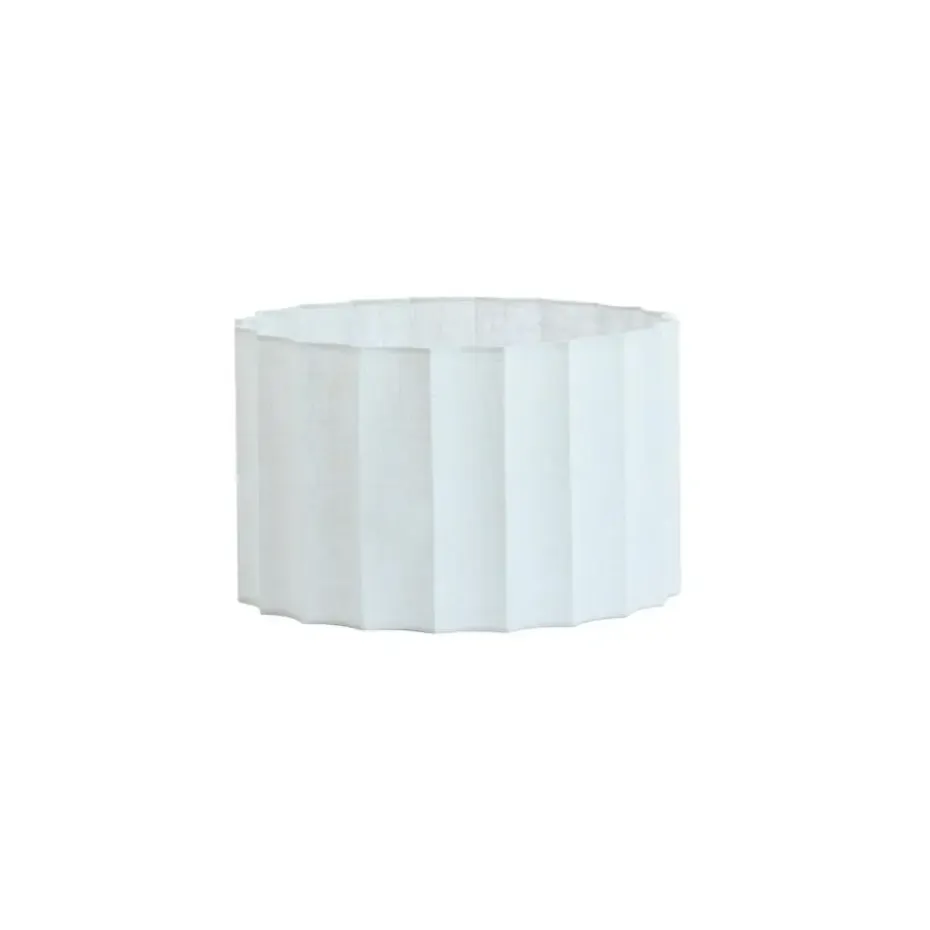 Cilinder lampenkap Disli - Wit - Ø40cm