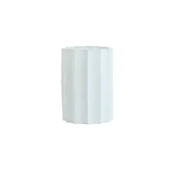 Cilinder lampenkap Disli - Wit - Ø24cm