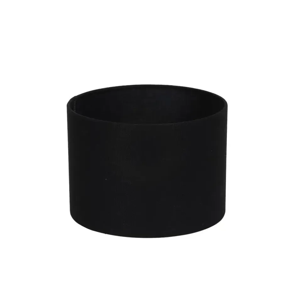 Cilinder Lampenkap Livigno - Zwart - Ø35x25cm