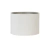 Cilinder Lampenkap Velours - Wit - Ø40x30cm