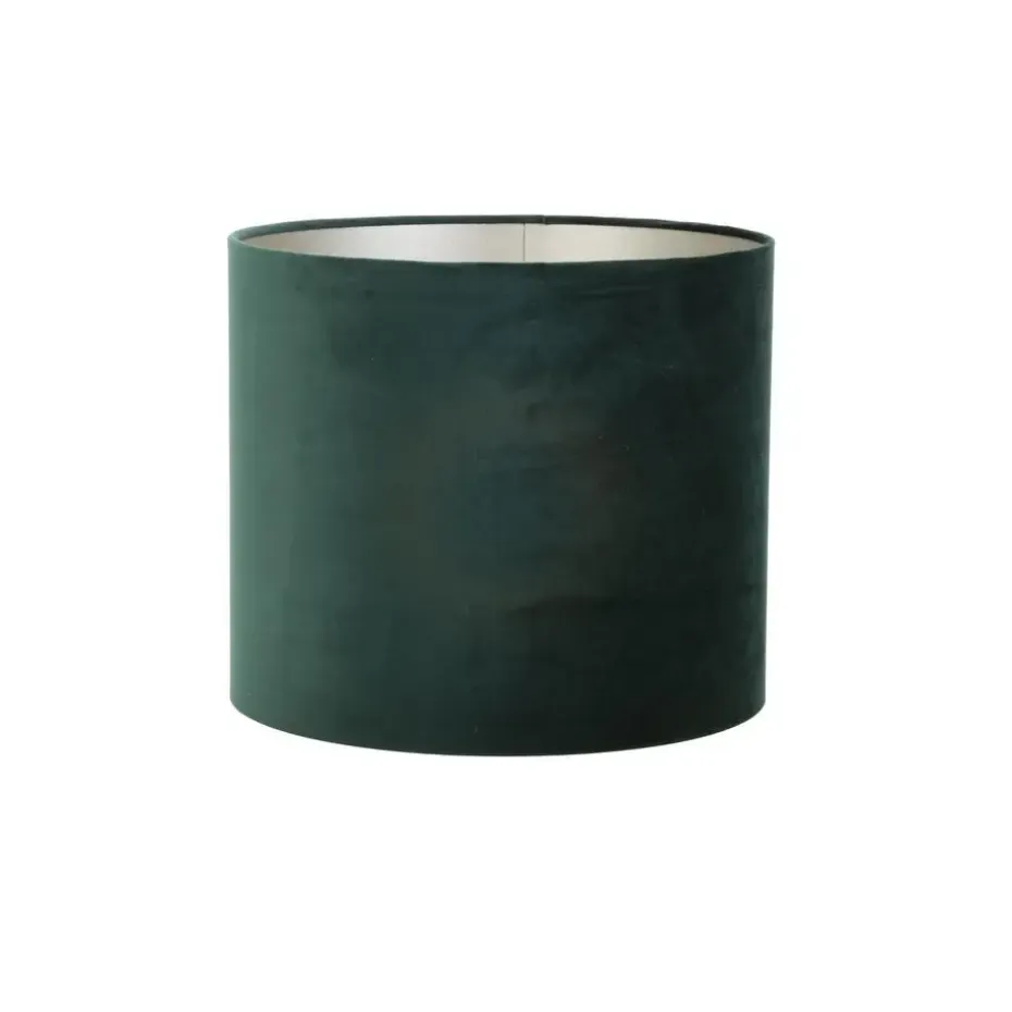 Cilinder Lampenkap Velours - Dutch Green - Ø40x30cm