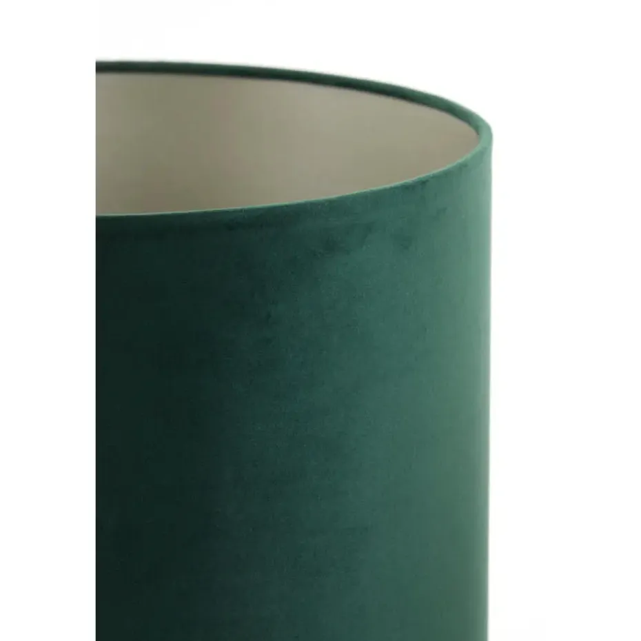 Cilinder Lampenkap Velours - Dutch Green - Ø40x30cm
