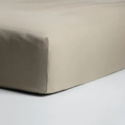 Cinderella - Hoeslaken (tot 25 cm) - Jersey - 180x200 cm/210 cm - Taupe