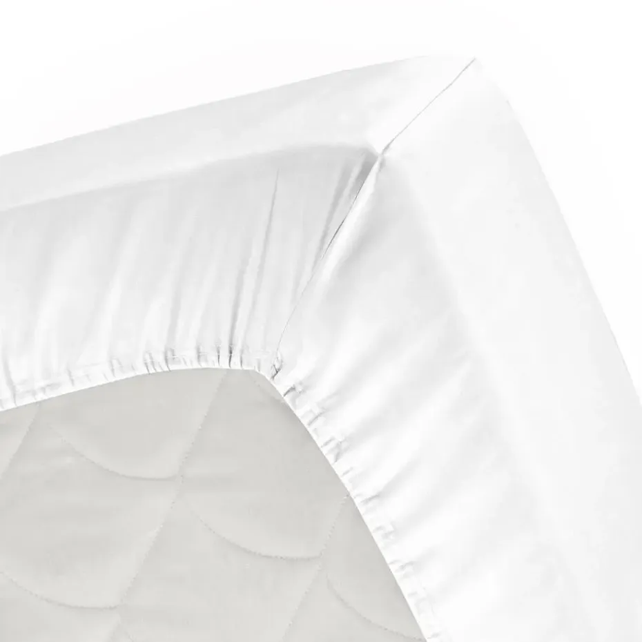 Cinderella - Topper Hoeslaken (tot 15 cm) - Jersey - 140x200/210 cm - White