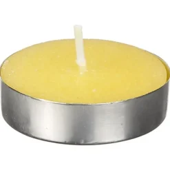 Citronella geur theelichtjes - Citrusgeur - 24x stuks