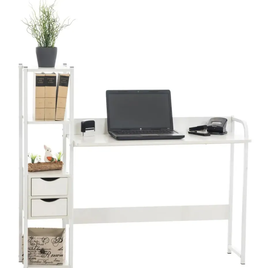 CLP Bureau Widnes 111x124x40 cm - wit/wit
