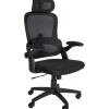CLP Bureaustoel Garston zwart Frame - Microfiber - zwart