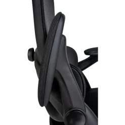 CLP Bureaustoel Garston zwart Frame - Microfiber - zwart