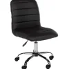 CLP Bureaustoel Redding chroom Frame - Kunstleer - bruin