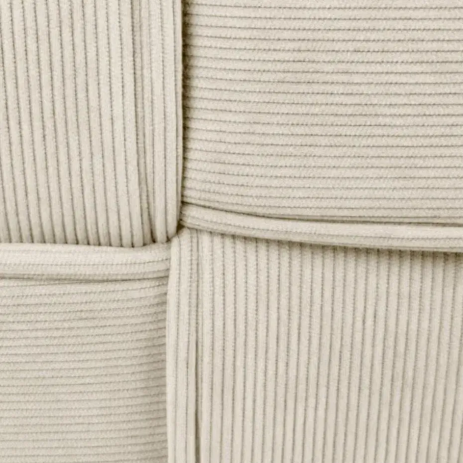 CLP Hocker Forinta Ribstof - creme