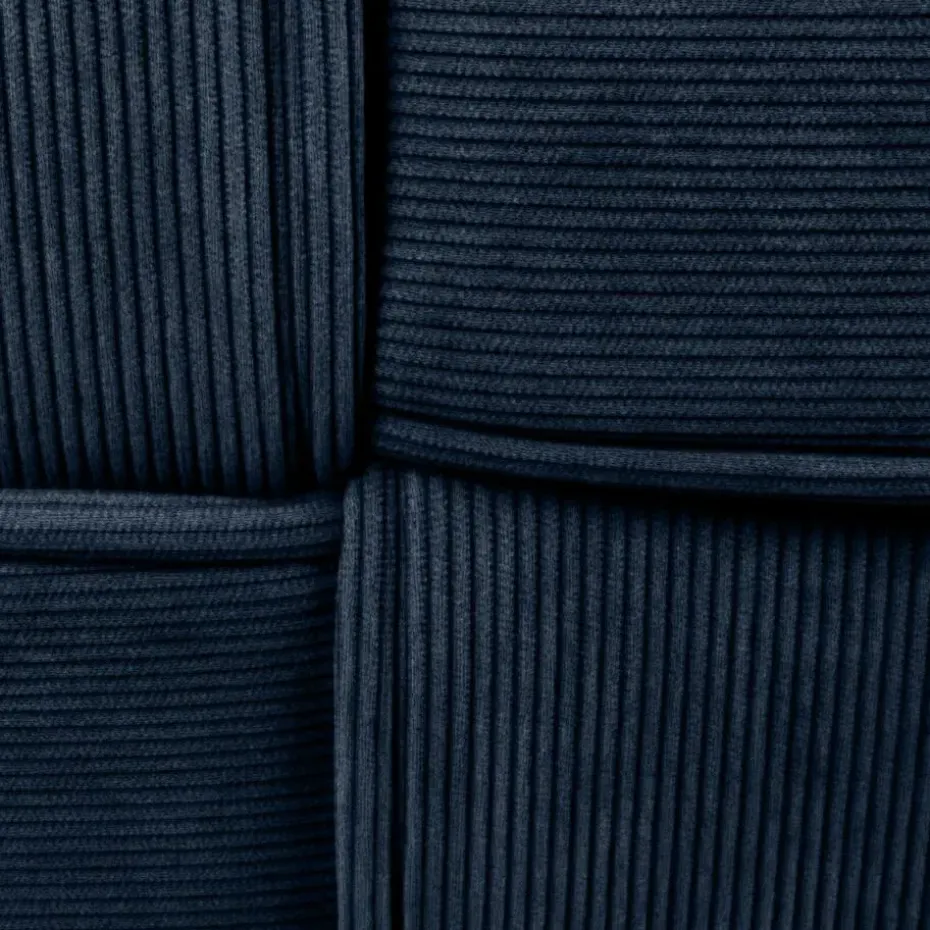 CLP Hocker Forinta Ribstof - donkerblauw