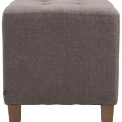 CLP Hocker Pharao antiek licht Frame - Stof - taupe