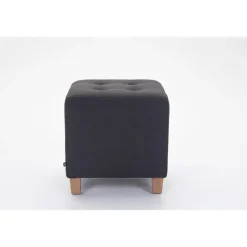 CLP Hocker Pharao antiek licht Frame - Stof - donkergrijs