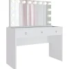CLP Kaptafel Nettie wit Frame - Hout - wit