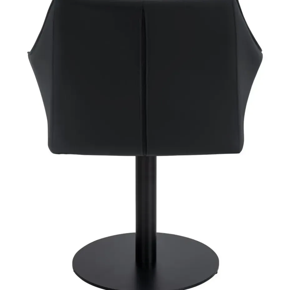 CLP Lounger Damaso zwart Frame - Kunstleer - zwart