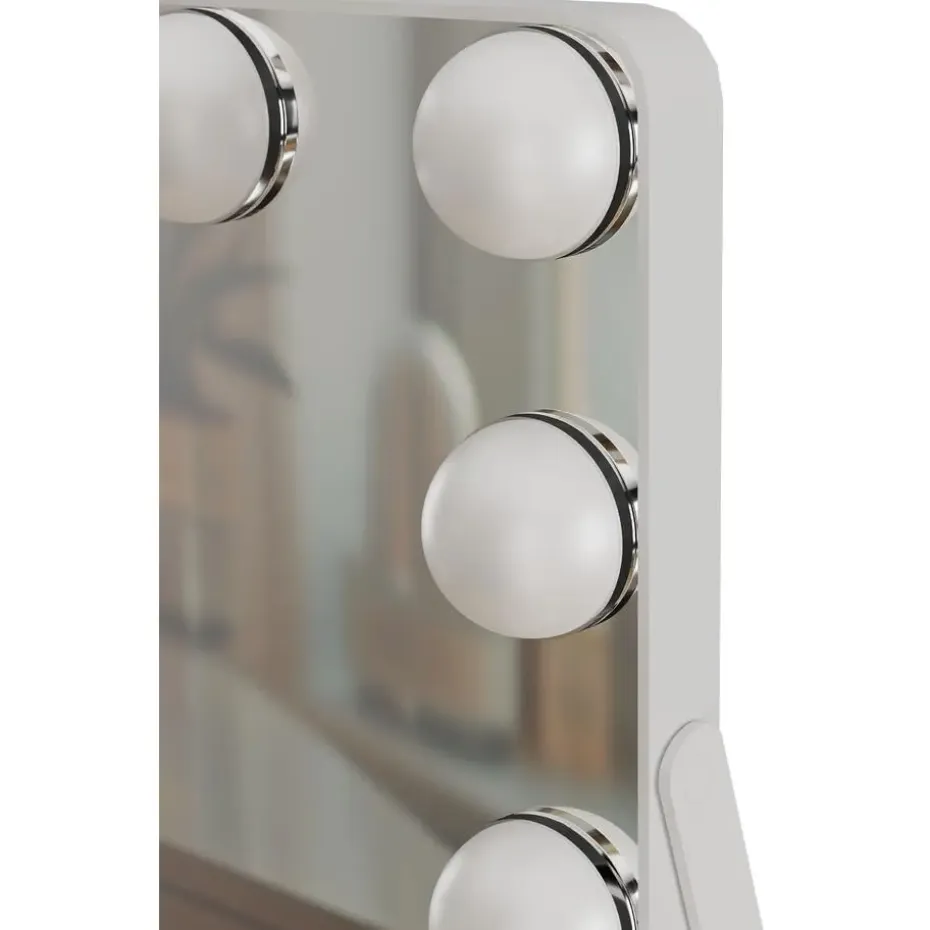 CLP Make-up spiegel Balian Glas - wit