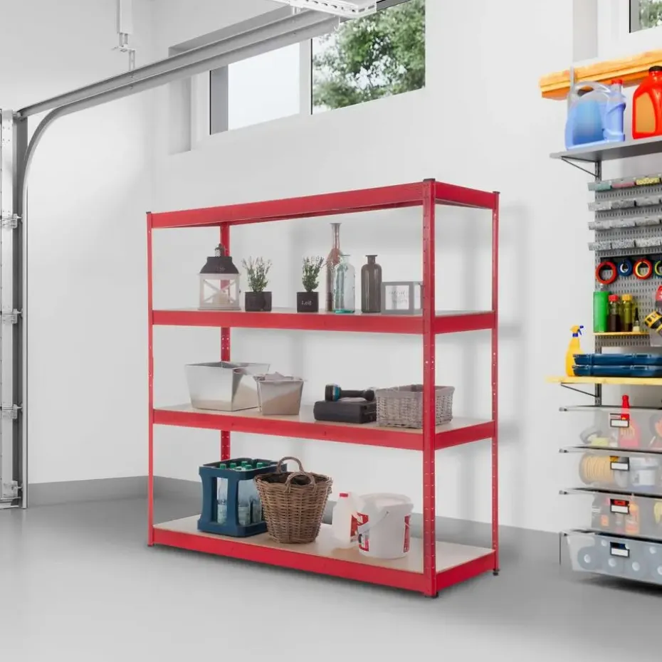 CLP Stellingkast regal Metaal - rood