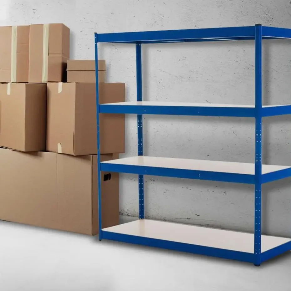 CLP Stellingkast Schwerlastregal Metaal - blauw