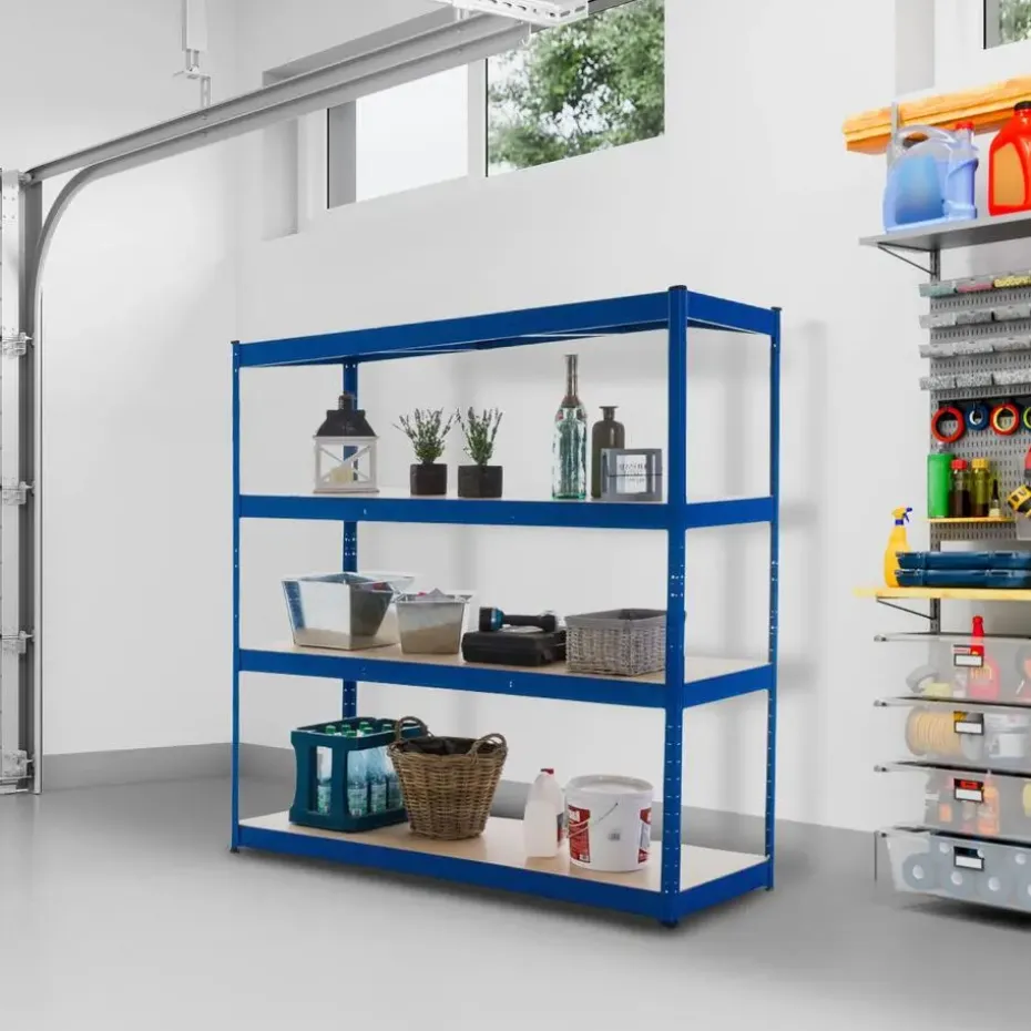 CLP Stellingkast Schwerlastregal Metaal - blauw