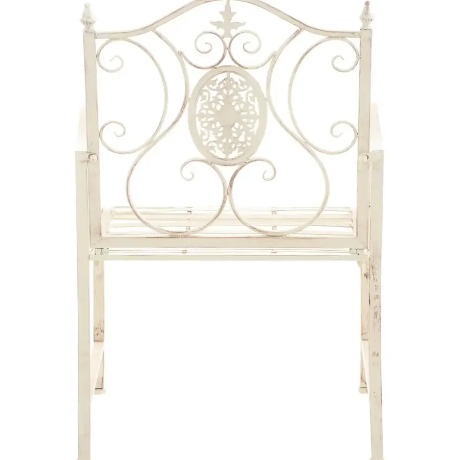 CLP Tuinstoel Punjab Metaal - antiek/creme