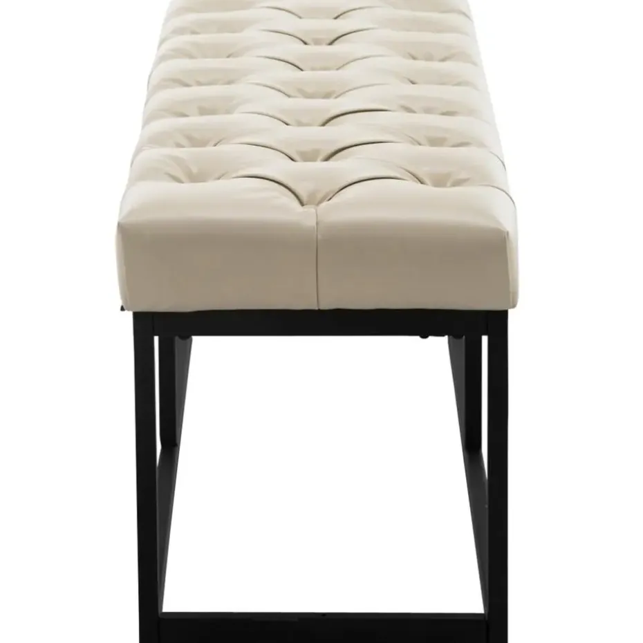 CLP 2-zits Bankje Amun 100 cm - creme