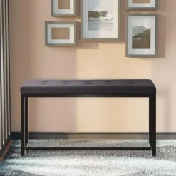 CLP 2-zits Bankje Barci 100 cm - zwart