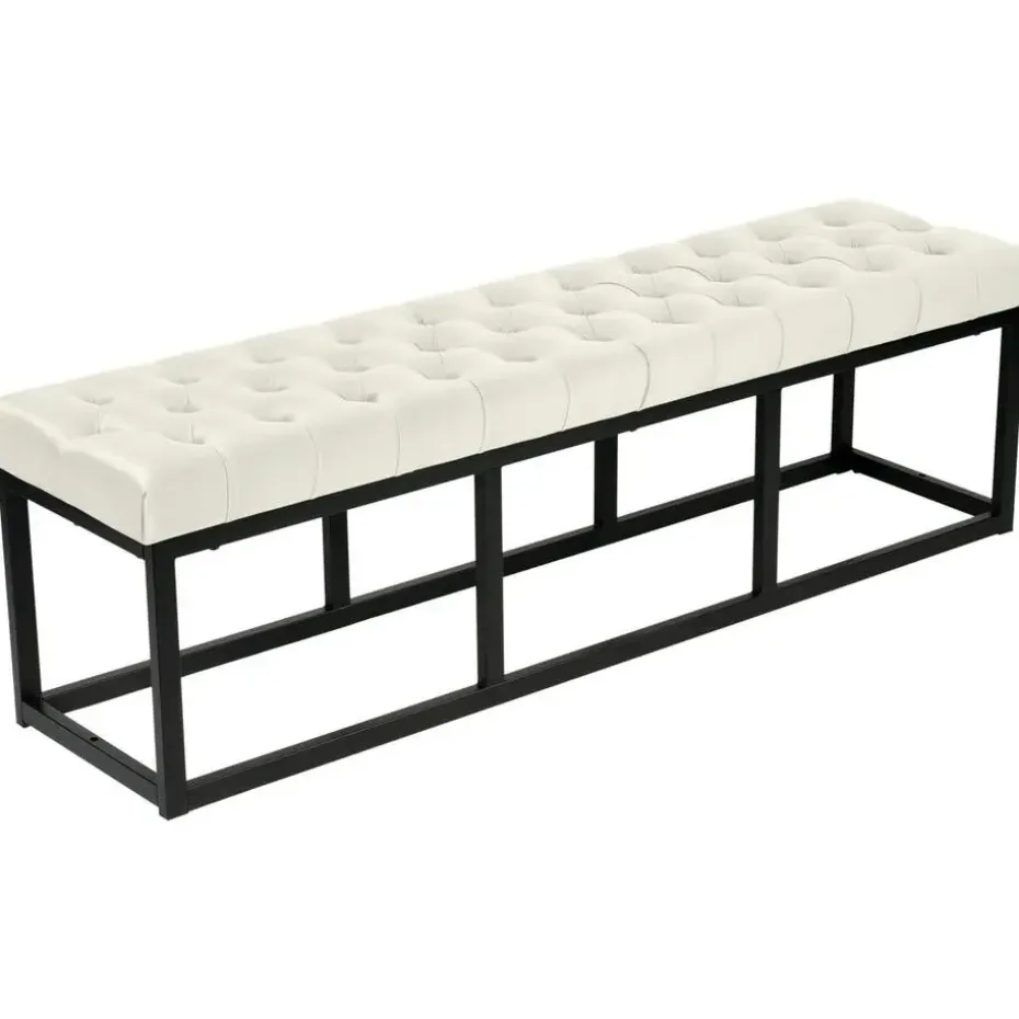 CLP 2-zits Bankje Polson 150 cm - creme