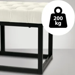 CLP 2-zits Bankje Polson 150 cm - creme