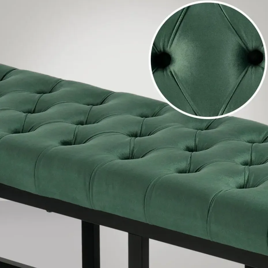 CLP 2-zits Bankje Polson 120 cm - groen