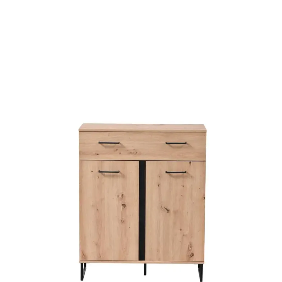Commode Hoggas 2 deuren & 1 lade - eik