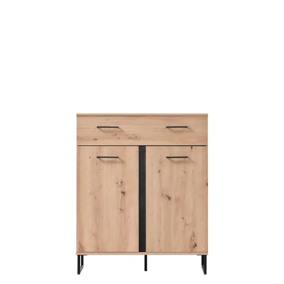 Commode Hoggas 2 deuren & 1 lade - eik