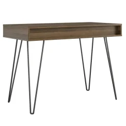 Concord - Bureau met 1 lade in walnoot look