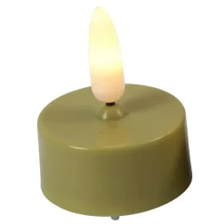 Countryfield LED waxinelichtjes - 2x - goud - warm wit