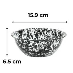 Crow Canyon Home Serviesset Splatter - 4-delig - Rood